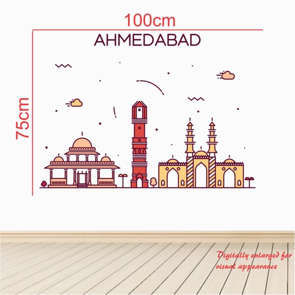 Ahmedabad City Wall Sticker