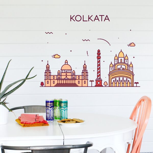 Kolkata City Wall Sticker