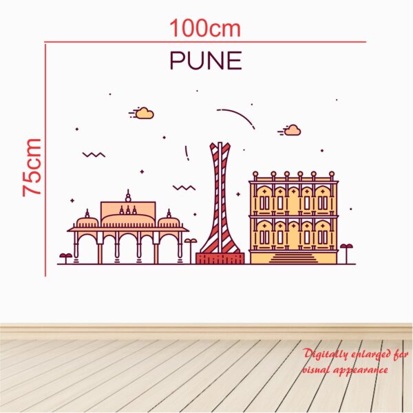 Pune City Wall Sticker