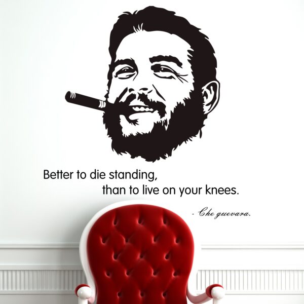 Smoking Che Guevara Wall Sticker