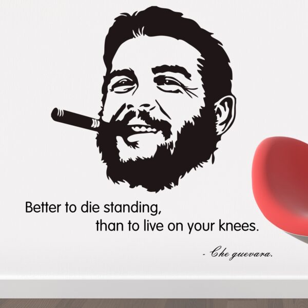 Smoking Che Guevara Wall Sticker - Image 2