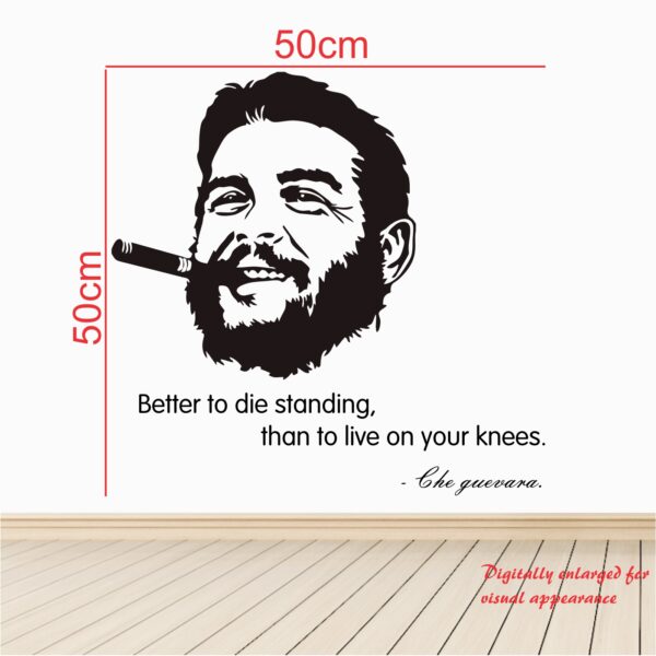 Smoking Che Guevara Wall Sticker - Image 3