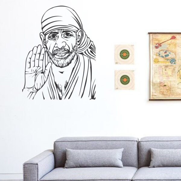 Blessing Sai Baba Wall Sticker