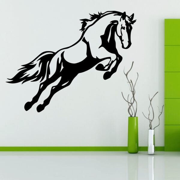 Leaping Horse Wall Sticker - Image 2