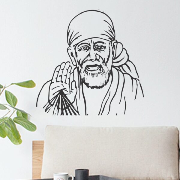 Sai Baba Blessing Wall Sticker