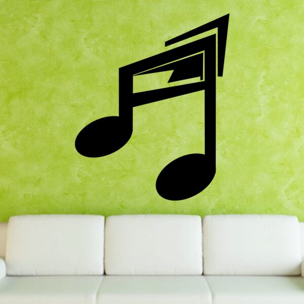 Beautiful Music Note Wall Sticker