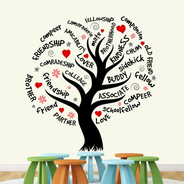 Relationship Tree Wall Sticker