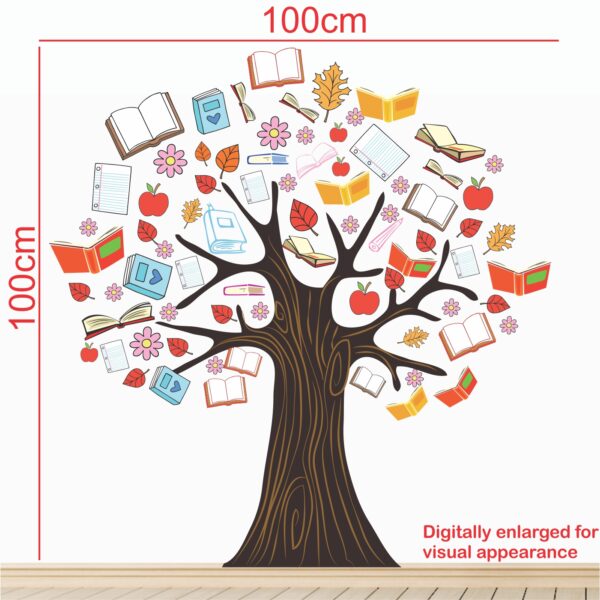 Book Tree Baby - Kids - Learning Education  Nursery  Pre School Kinder Garden Wall Sticker