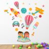 Stories In Book - Baby - Kids - Learning Education  Nursery  Pre School Kinder Garden Wall Sticker