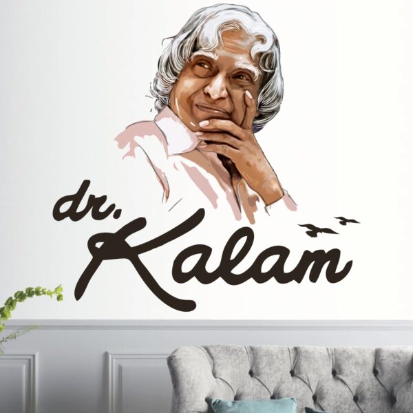 Dr. A.P.J. Abdul Kalam Wall Sticker - Image 2