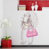 Lovely Girly Squirrel Wall Sticker