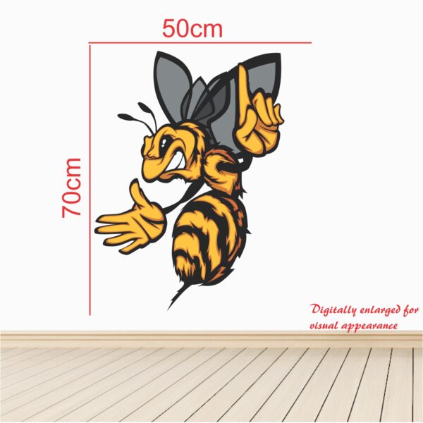 Angry Bee Wall Sticker