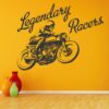 Legendary Racers Bike Wall Sticker - Image 2