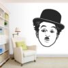 Charlie Chaplin - Legend - Decorative - Creative - Colorful - Wall Sticker  -
