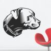 Awesome Dog - Decorative - Creative - Colorful - Wall Sticker