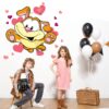 Lovely Dog Hearts - Baby - Kids - Nursery  Pre School Kinder Garden Wall Sticker