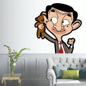 Mr. Bean Pet Doll Wall Sticker