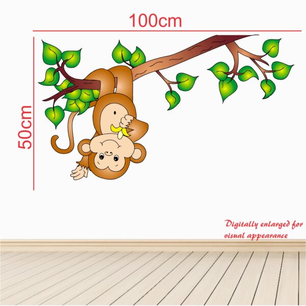 Climbing Monkey Wall Sticker - Image 3