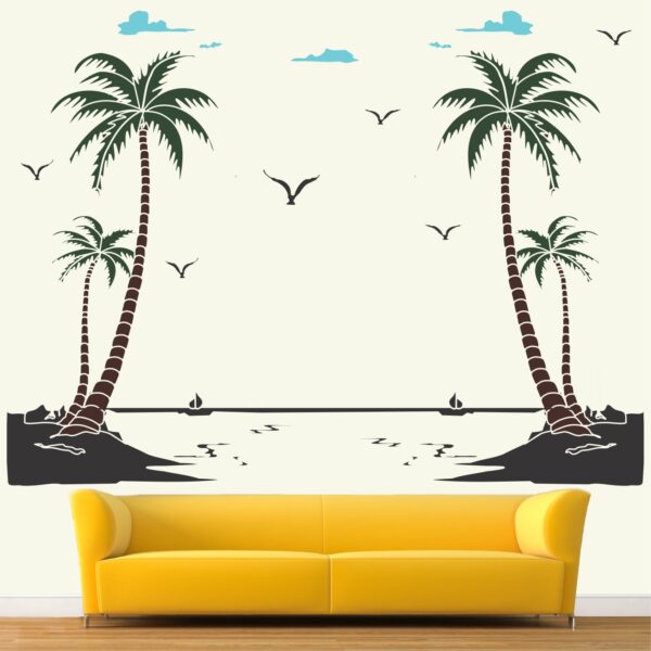 Morning Breez Sea View Wall Sticker