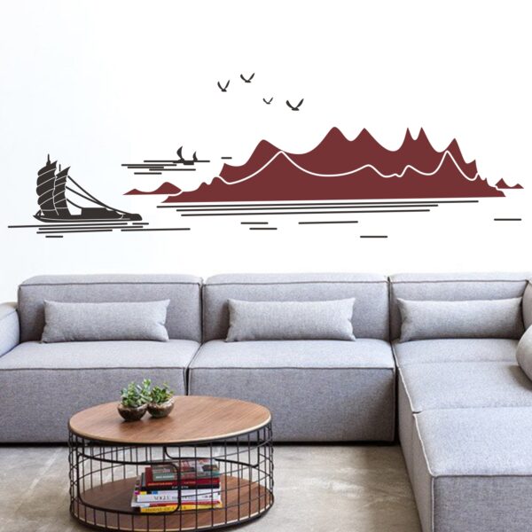 Beautiful Morning Scenery Wall Sticker