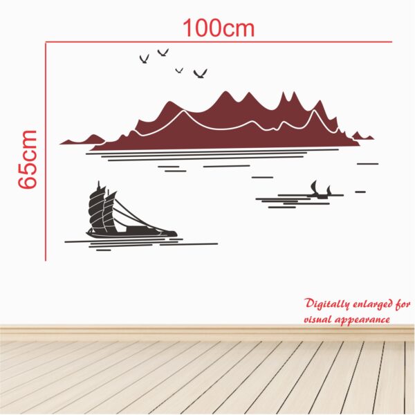 Beautiful Morning Scenery Wall Sticker