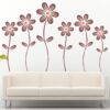 Beautiful Decorative Flowers Wall Sticker