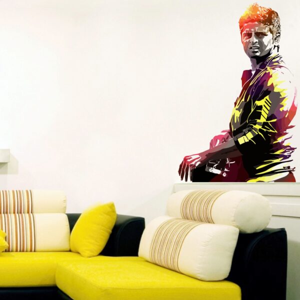 Suresh Raina Cricket  Wall Sticker
