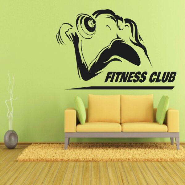Women - Gym - Fitness - Bodybuilding - Sports - Workout - Boxing -  Inspirational - Motivational - Wall Sticker - Image 2