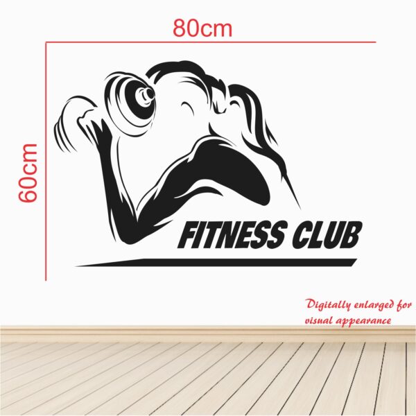 Women - Gym - Fitness - Bodybuilding - Sports - Workout - Boxing -  Inspirational - Motivational - Wall Sticker - Image 3