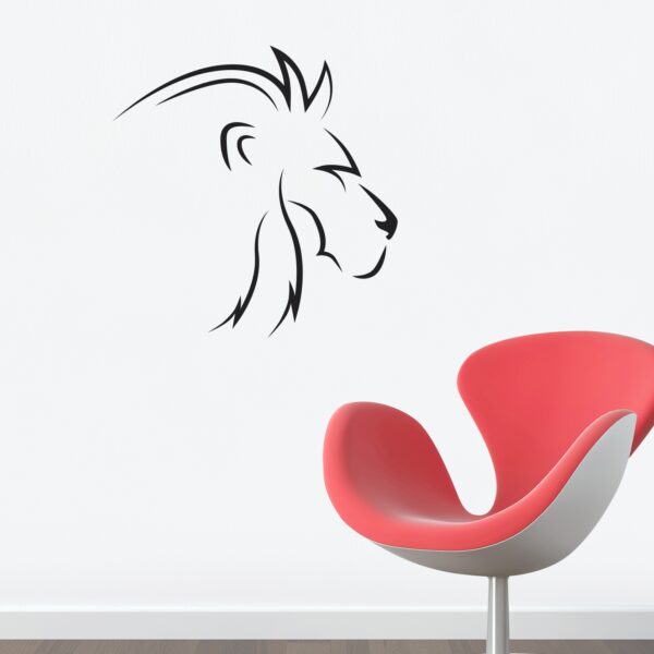Awesome Lion Wall Sticker