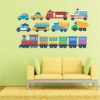 Types Of Tranportation Kids Learning Education Baby - Kids - Learning Education  Nursery  Pre School Kinder Garden Wall Sticker