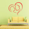Mother And Baby Love - Baby - Kids - Nursery  Pre School Kinder Garden Wall Sticker