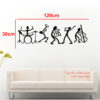Happy Music Band - Doodle - Set Of 5 Stair Wall Stickers - Image 3
