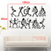 Happy Music Band - Doodle - Set Of 10 Stair Wall Stickers - Image 3