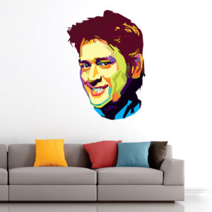 MS Dhoni - Cricket Player - Sports - Inspiration - Wall Sticker