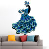 Beautiful - Peacock - King Of Birds - Nature - Creative - Colorful Wall Sticker