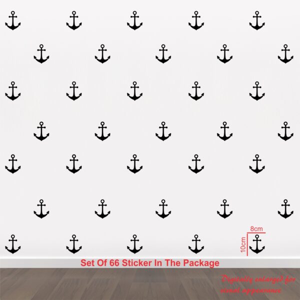 Anchor - Pattern - Creative - Decorative Full  Wall Sticker For Home Office School Kids Baby Rooms