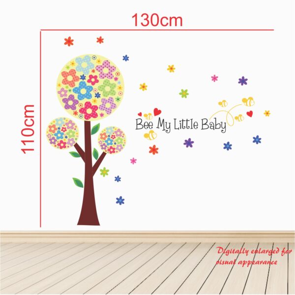 Nature - Tree - Colorful - Flowers - Creative - Wall Sticker - Image 3