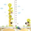 Forest - Panda - Theme - Size Measuring Chart Kids - Baby  - Learning Education  Nursery  Pre School Kinder Garden Wall Sticker - Image 2