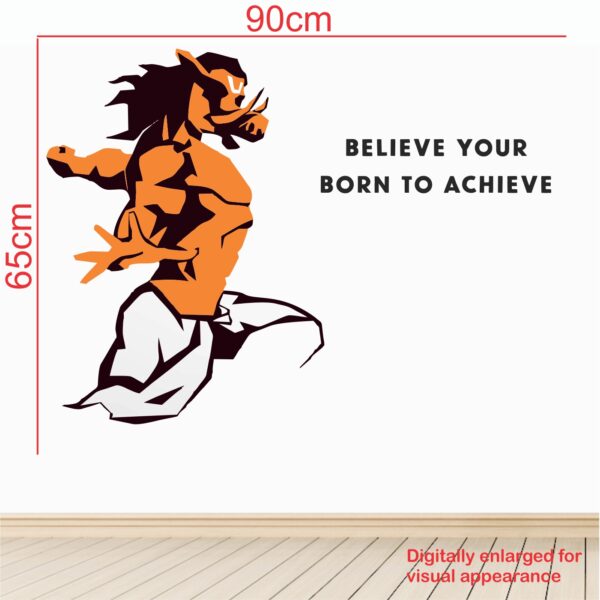 Hindu - God - Varaha  - Avatar Of Lord Vishnu - Inspirational - Motivational - Quotes - Wall Sticker - Image 3