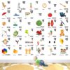 Hindi - Alphabets - Varnamala - Vowel - Svar - Baby - Kids - Learning Education  Nursery  Pre School Kinder Garden Wall Sticker - Image 2