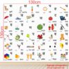 Hindi - Alphabets - Varnamala - Vowel - Svar - Baby - Kids - Learning Education  Nursery  Pre School Kinder Garden Wall Sticker - Image 3