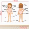 Parts Of Body - Baby - Kids - Learning Education  Nursery  Pre School Kinder Garden Wall Sticker - Image 3