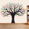 Colorful  Tree - Nature - Baby - Kids - Learning Education  Nursery  Pre School Kinder Garden Wall Sticker - Image 2