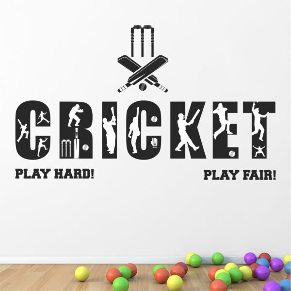 Cricket Is Life  - Playing - Team Work - Office - Sports - Inspirational - Motivational - Quotes