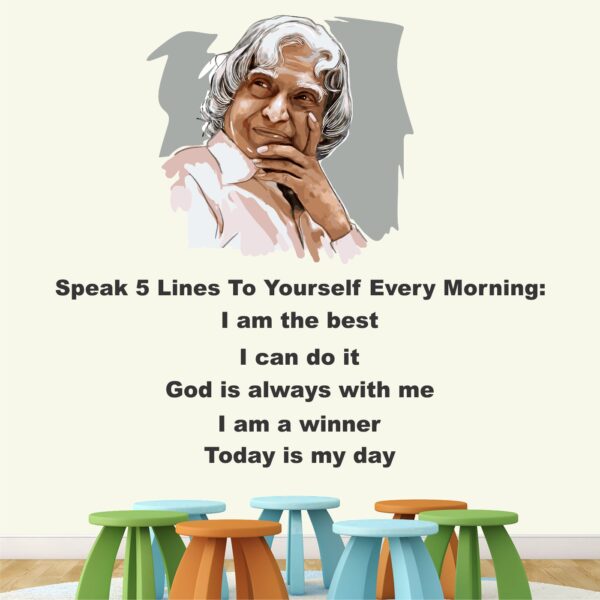 Abdul Kalam - Office - Inspirational - Motivational - Quotes - Wall Sticker