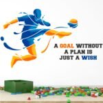 Football - Office - Sports - Inspirational - Motivational - Quotes - Wall Sticker