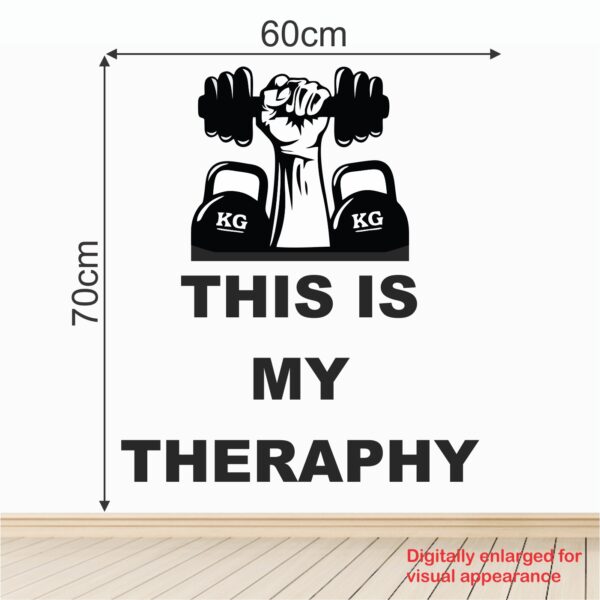 Gym - Fitness - Bodybuilding - Office - Sports - Workout - Boxing -  Inspirational - Motivational - Quotes - Wall Sticker - Image 3