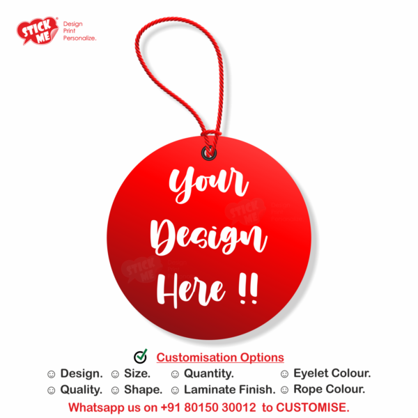 Circular / Round Hang Tags - Image 2