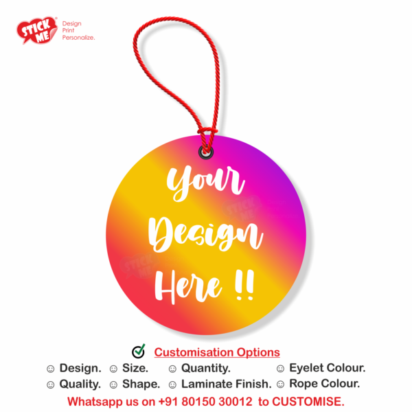 Circular / Round Hang Tags